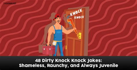 dirty knock|105 Dirty Jokes That Will Make You Blush .